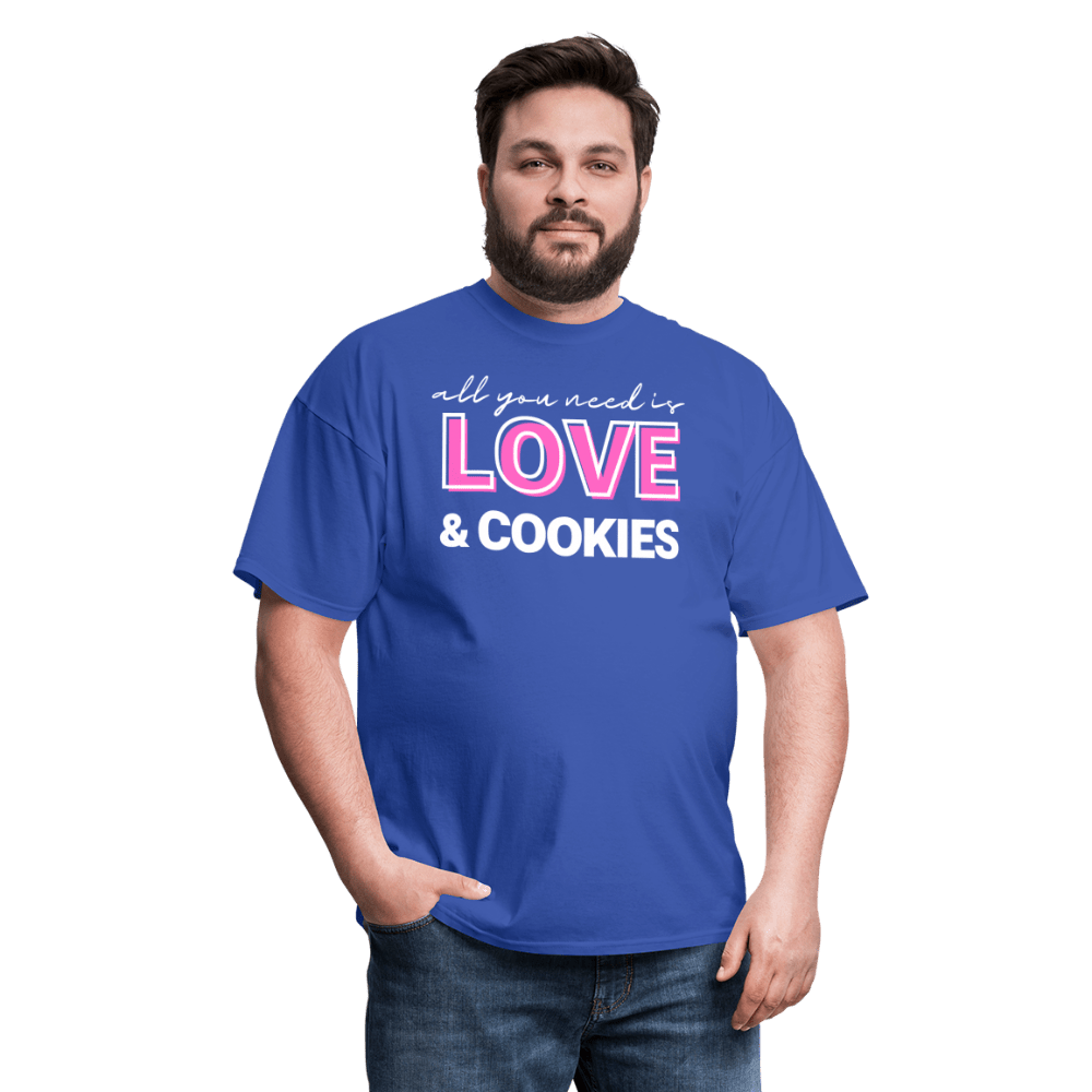 Love & Cookies T-Shirt (Unisex) - royal blue