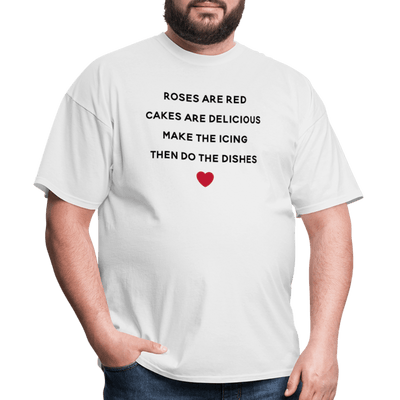 Roses are Red (Unisex) - white