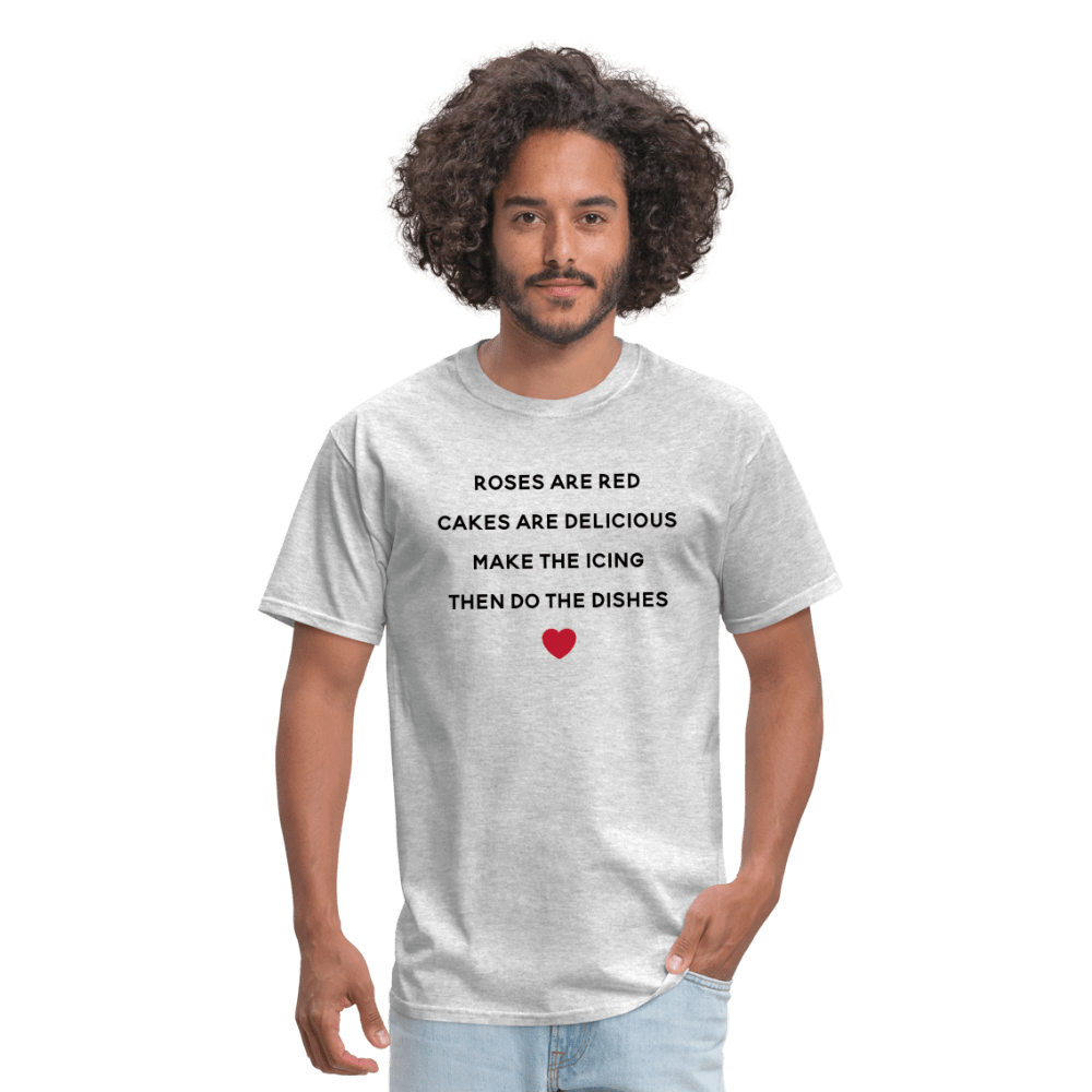 Roses are Red (Unisex) - heather gray